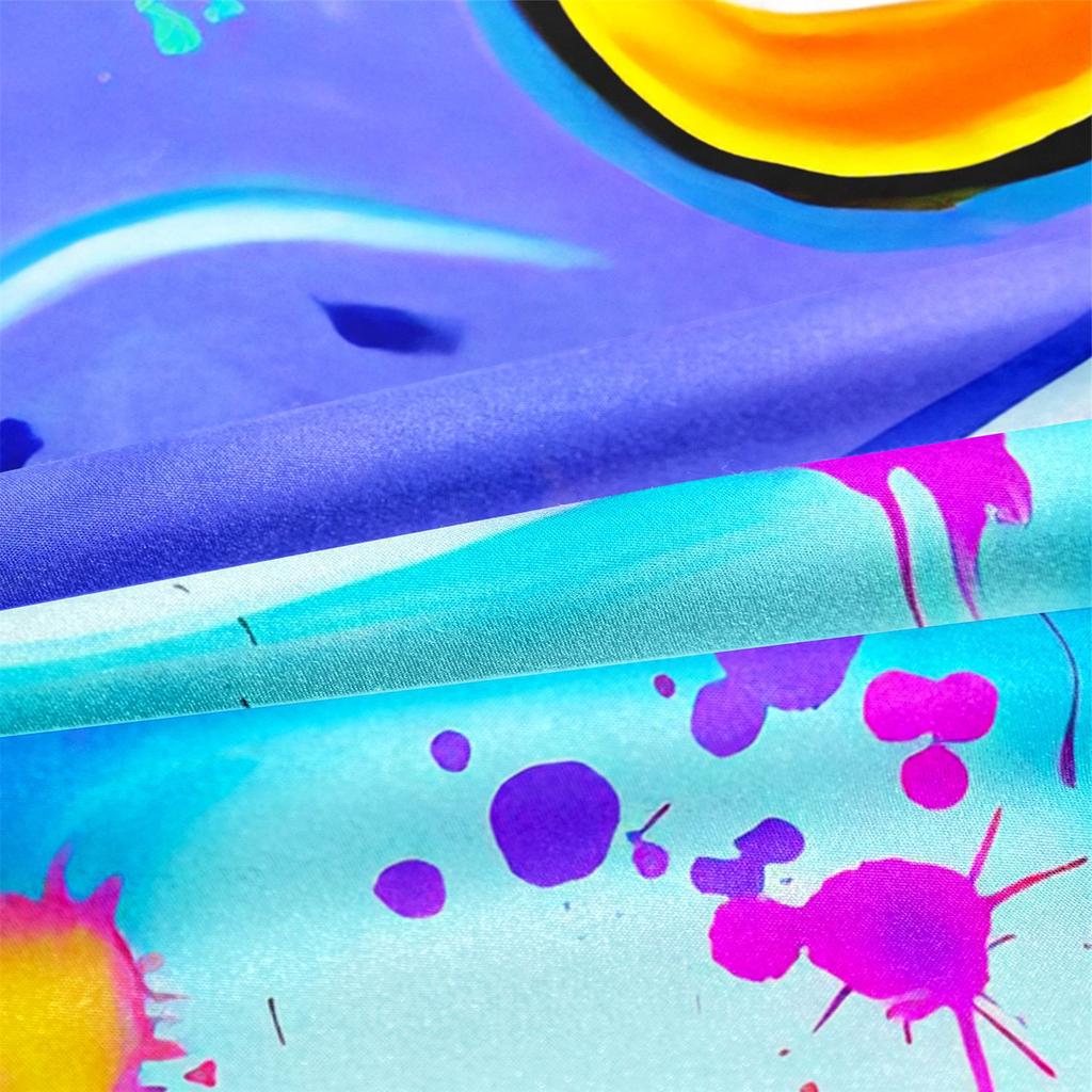 Cartoon Children Animal Frog Salamander Three-Piece Set 3D Digital Printing Grinding Quilt Cover Bedding