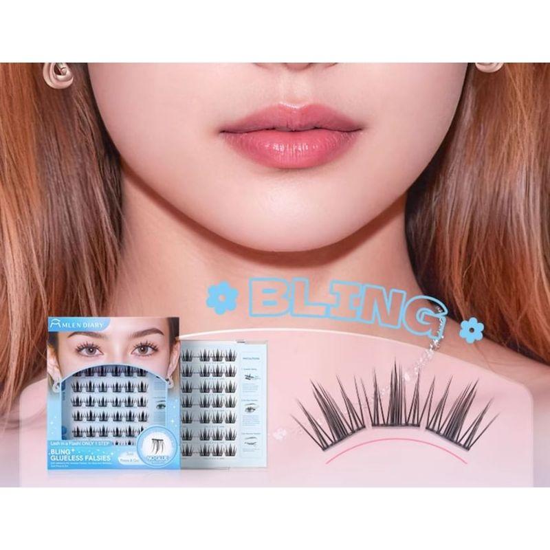 Mogugu - Doll Eye Volumen Kleberfreie Büschel Falsche Wimpern
