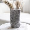 Modern Art Geometric Abstract Twisted Texture Flower Vases Irregular Vase Model Room Sales Office Decorations