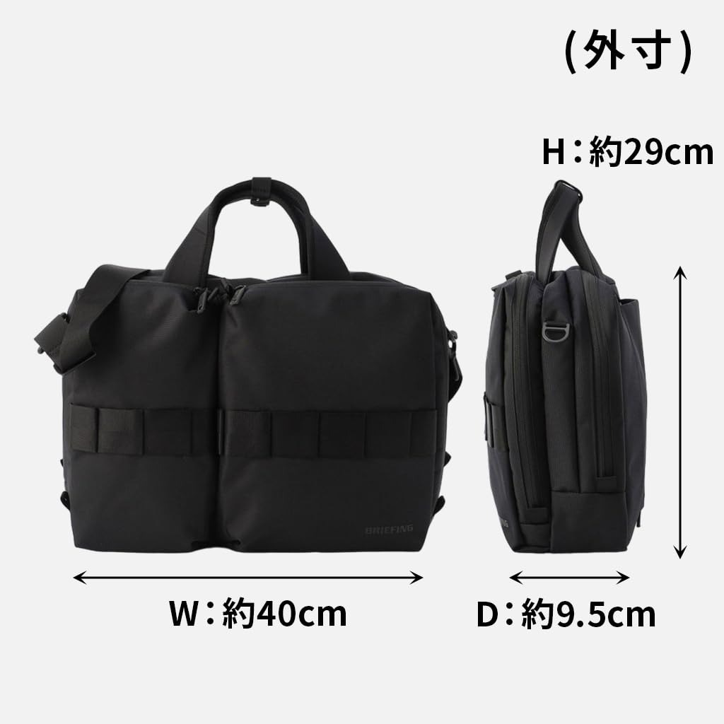 [Briefing] SOLID WAVE COLLECTION SW LINER Business Bag BRA233B02 BLACK