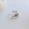 Copper Twisted Wire Twist Ring For Women Gift Irregular Geometry Jewelry Accessories Dropshipping