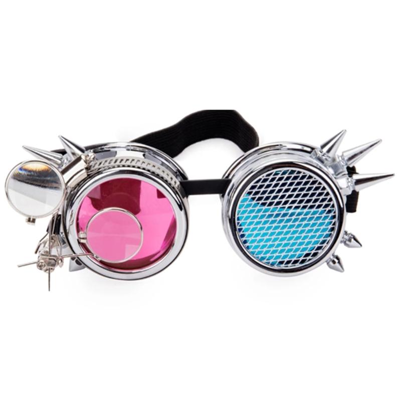 Steampunk Sunglasses Men Womens Fashion Glasses Vintage Cosplay Eyewear Costume