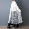 Long Plus Cotton Sleeve Size Mesh Vintage New In Dresses For Women Casual Loose Spring Summer Autumn Shirt Dress