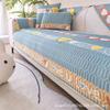 Private Custom Latex Sofa Cushion Summer Summer Nordic Simple Non-Slip Mat Cushion Full Cover Cloth Backrest Towel