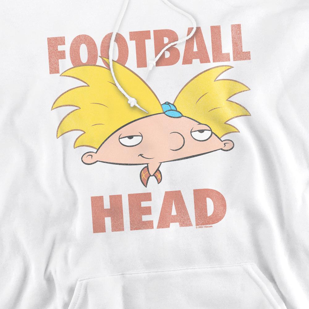 Hey Arnold! Mens Football Head Hoodie