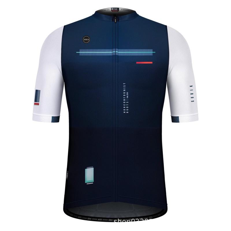 GOBIK Mens Short Sleeve Cycling Jersey Breathable Road Bike Shirt Riding