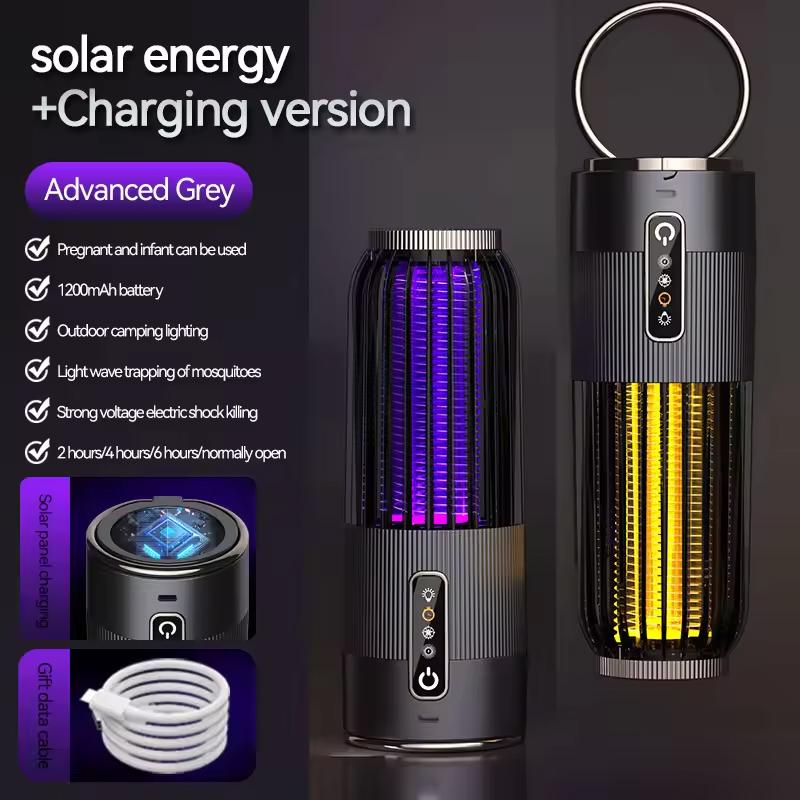 Mosquito Killer Lamp Outdoor Home 2 In 1 Photocatalyst Mosquito Fly Electric Light Portable Mosquito Trap for Camping Gardening