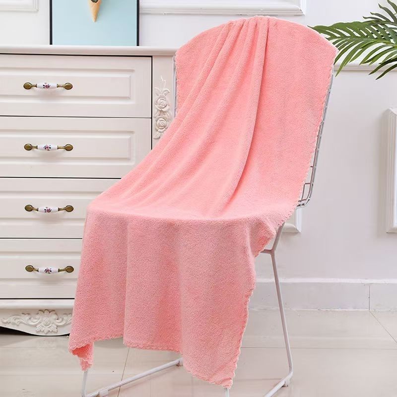 Bath Towel Home Couple's Set Super Absorbent Quick Drying Men's and Women's Adult Swimming Bath Towel