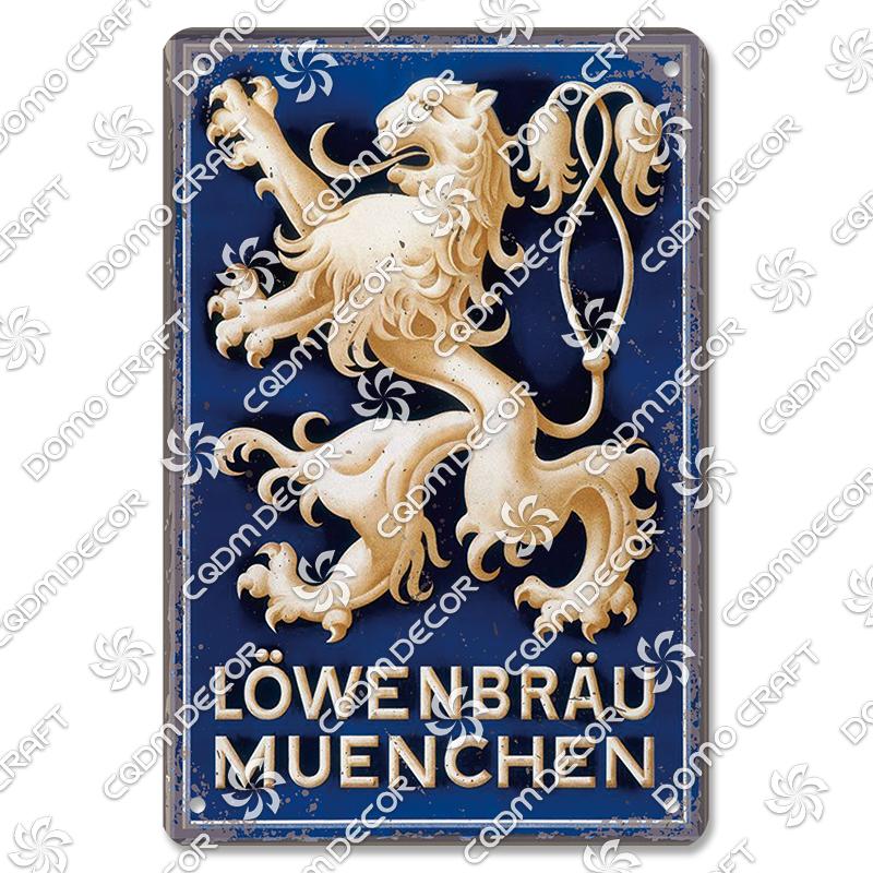 Vintage Beer Plaques Metal Tin Signs Beer Glass Drinkers Metal Plate Wall Decor Beer Party Bar Pub Living Room Home