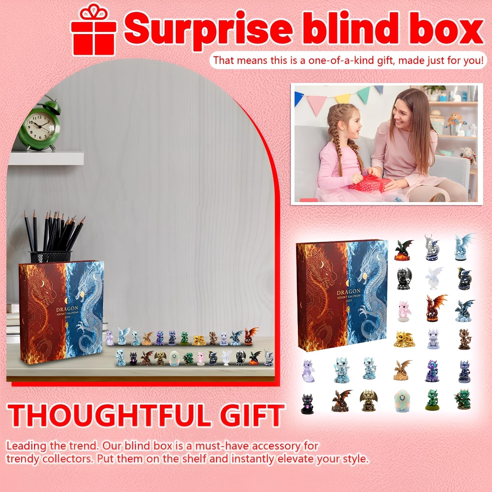 

2D Плоская Коробка 24 Двусторонние Подвески Календарь Адвента Подвески на Рождественскую Елку One Size