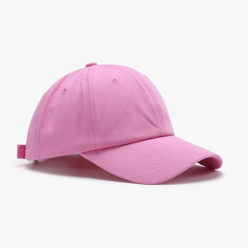 Spring Autumn Outdoor Cotton Baseball Caps For Men Women New Solid Sunhat Sunscreen Cap Sports Cycling Fishing Running Hats