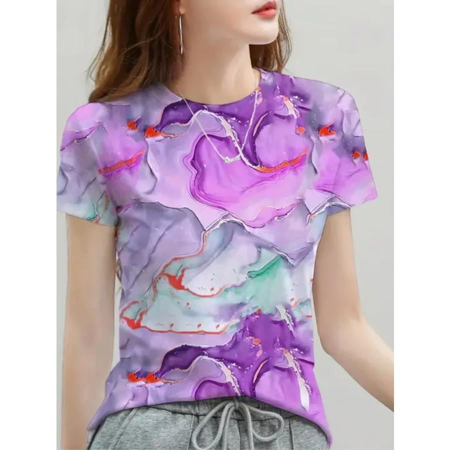 Men T-Shirt Women Tees 3D Print Short Sleeve Comfortable Sportwear T Shirts
