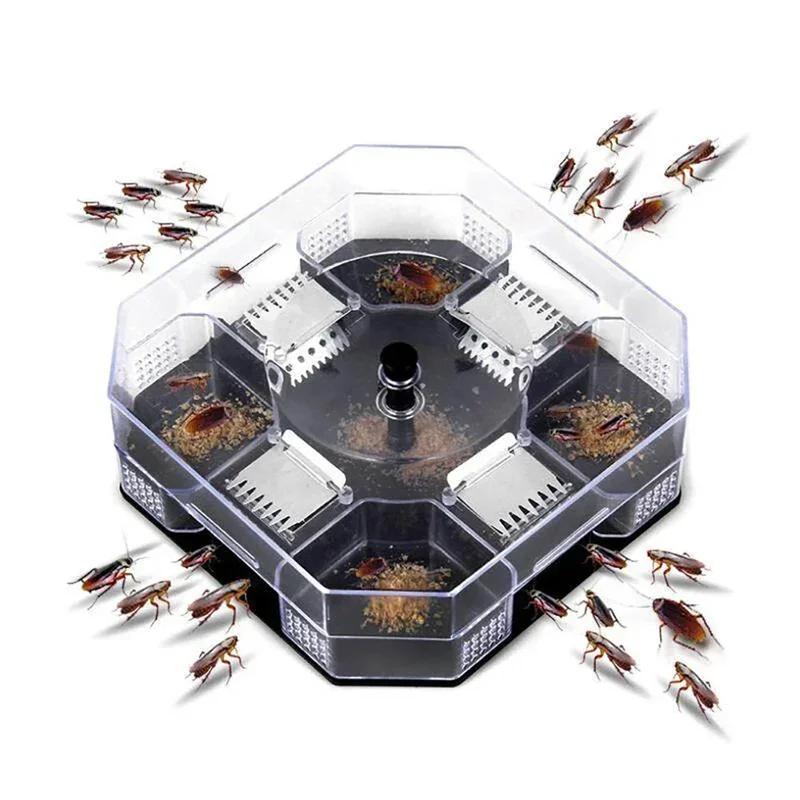 5pcs Safe Non-Toxic Cockroach Bait Station Chemical-Free Cockroach Trap Pest Control