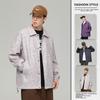 American retro trendy basic multi-color workwear loose casual waterproof bomber coach jacket