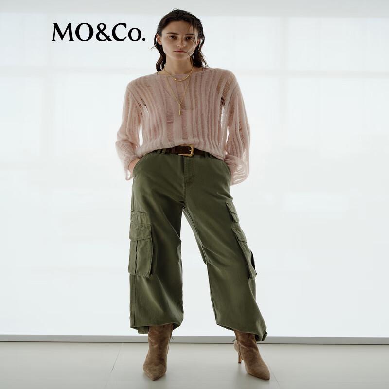 MO&Co. NOIR Series Workwear Denim Jeans