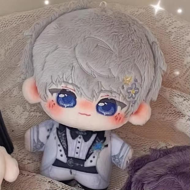 Love & Deepspace Plush Doll Sylus/Rafayel/Xavier/Zayne/Caleb Cotton Doll Bag Pendant Anime Plush Keychain Birthday Fans Gifts