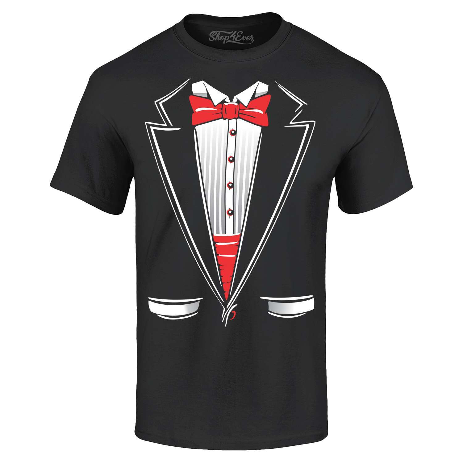 Classic Tuxedo T-shirt Costume Shirt S