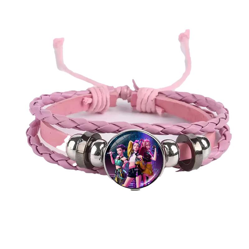 Cartoon Character Bracelet, Alloy Charm Adjustable 18+6cm Chain, Unisex Fashion Jewelry Gift for Daily Wear