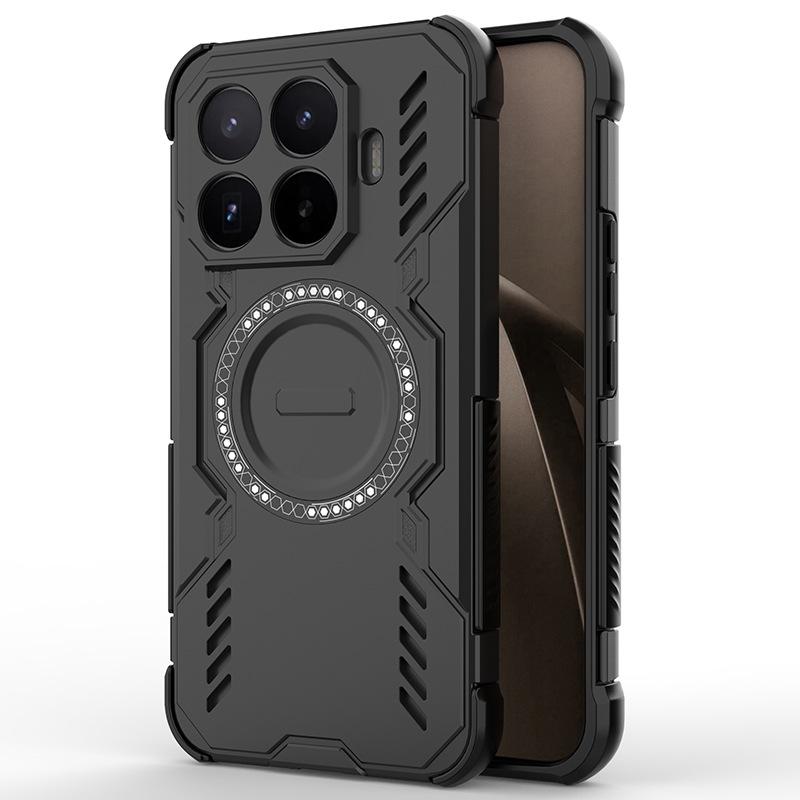 Applicable to Xiaomi 11TPRO butterfly armor magnetic mobile phone case 11TPRO anti-drop heat dissipation note11proplus shell