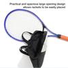 Large Capacity Tennis Rackets Bag Zipper Closure Adjustable Strap Racquet Backpack Professional Waterproof Racquet Sports Bag