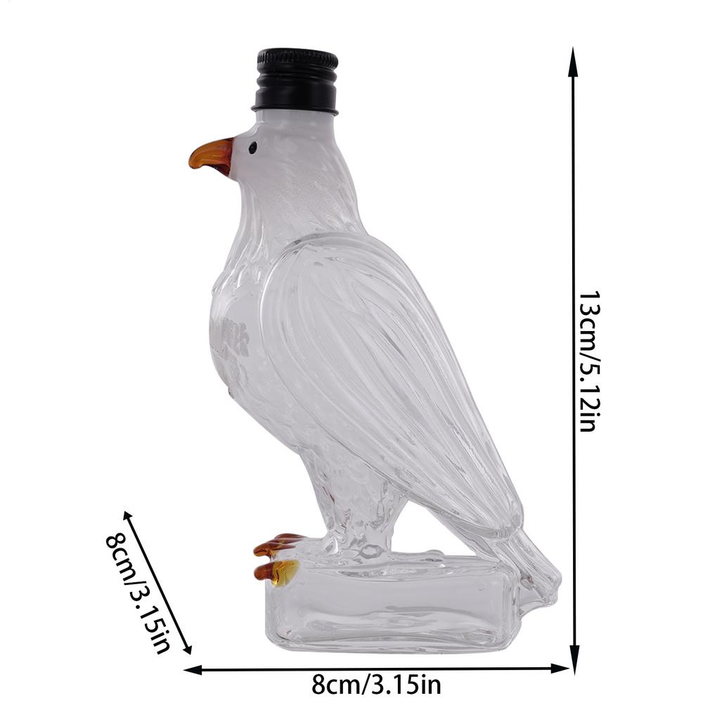 Eagle Shaped Whiskey Decanter Animal Statue Bottle Decanter Portable Wine Decanter Aerator Whisky Quick Decanters Bar Decoration