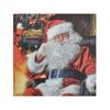 20 Paper Napkins Father Christmas In His Armchair