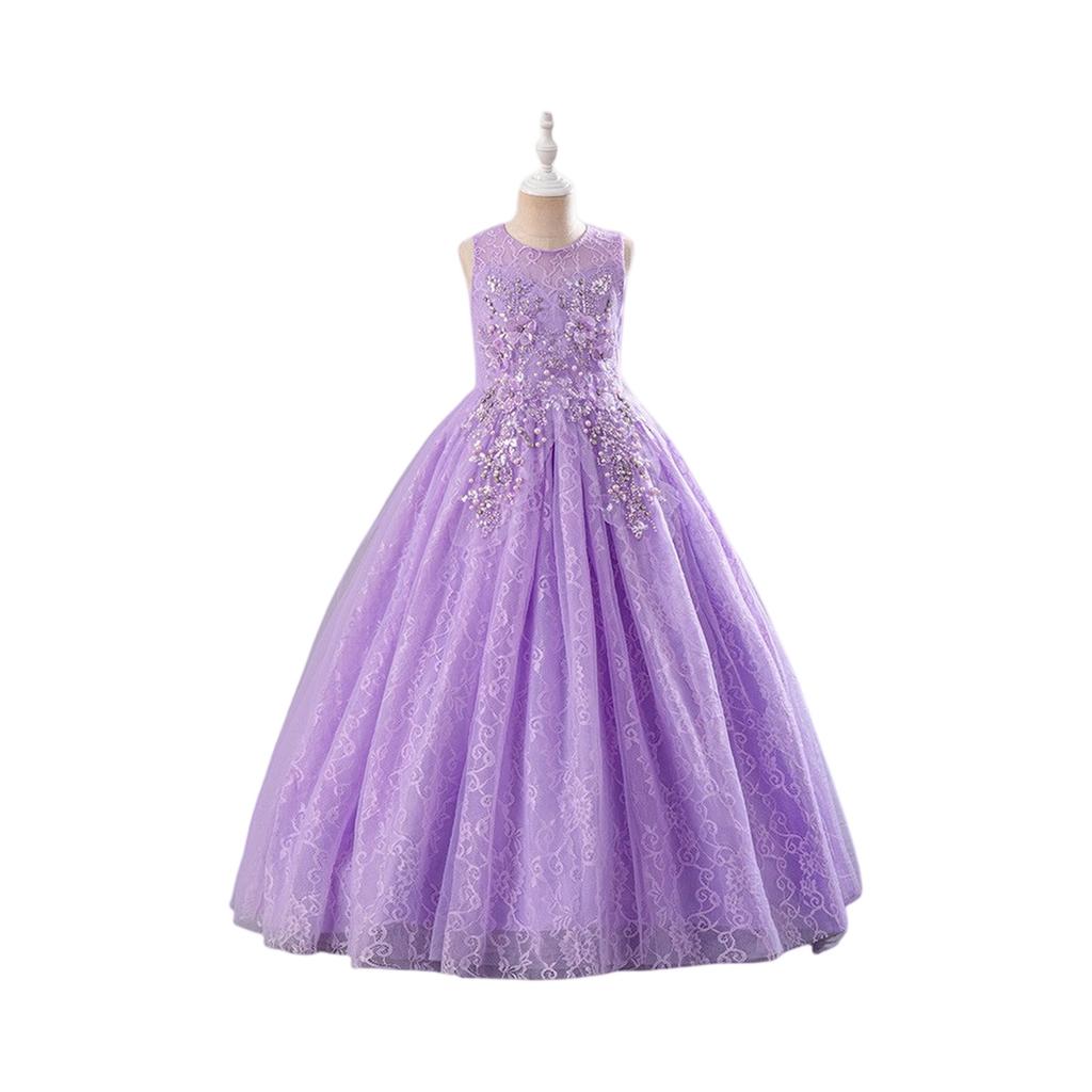 Girls Princess Gown Performance