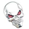 Motorcycle Decal  Badge 3D Skull Sticker Zinc Alloy Metal Auto Emblem for The Whole Body QX80 FX35 G25 Q70 Qx60 Car Styling