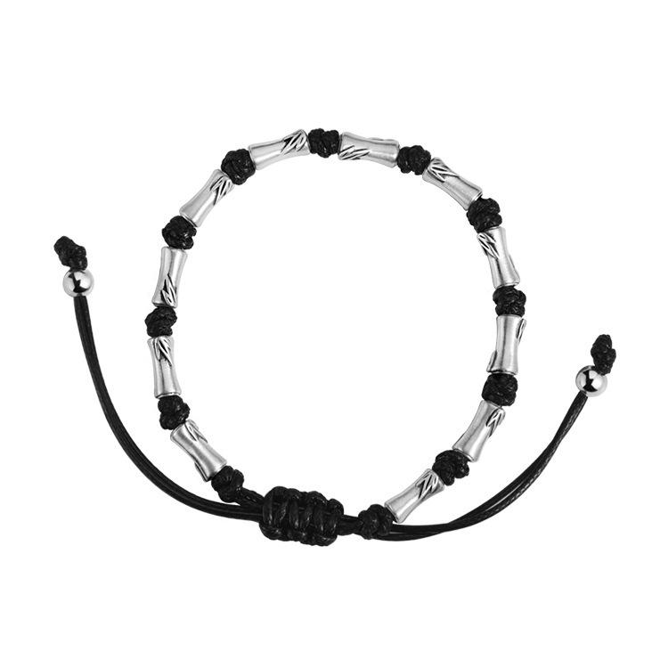 Fashion Bamboo Simple Retro Original Woven Hand Rope Niche Guochao Rising Men'S And Women'S Bracelets