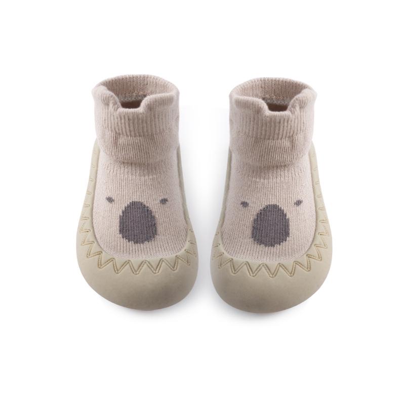 

2022 Spring/Summer Non-slip Baby Walking Socks with Rubber Sole Size 25 (31-36 months) Foot length 14.5-14.8cm хаки