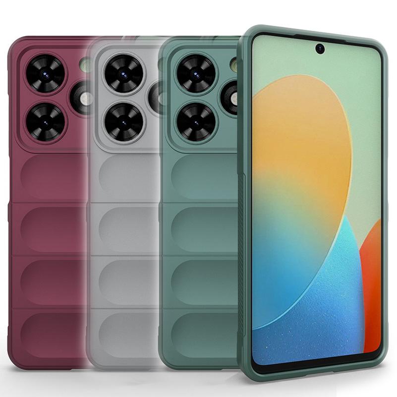 

Airbag Anti-drop case For Tecno Spark Go 2024 SPARK 20 20C Hybrid Shockproof Armor Heavy Duty Cover For Spark 20C жовтий