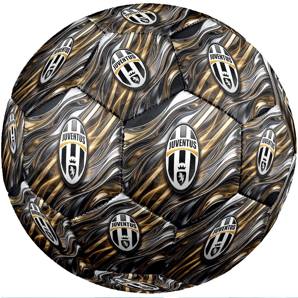 Juventus FC Themen-Fußball Größe 5 Fußball Weiche Haptik Professioneller Trainingsfußball für Outdoor-Sportarten