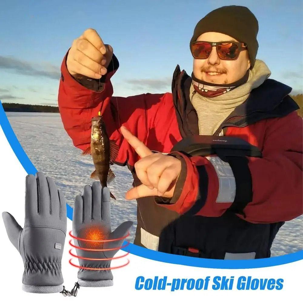 Waterproof Winter Cycling Gloves Warm TouchScreen Mittens Riding Protective Mittens  Outdoor