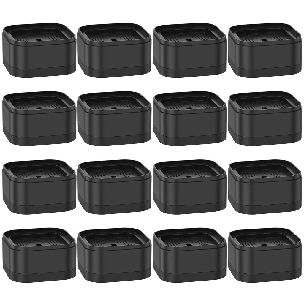 8-32 Pezzi Rialzi per Mobili Robusti Rialzo Altezza Letto Sedia Tavolo Piedini Rialzo Pavimento Antiscivolo Piedi Mobili Rialzo Gambe