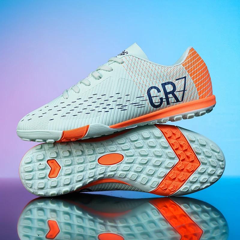 Neue Herren Profi Fußballschuhe Atmungsaktiv Unisex Fußballschuhe Ultraleicht Training Indoor Futsal Drop Shipping