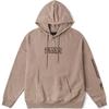 Vans Khaki Washed Embroidered Pullover Hoodie VN000KVJYEH
