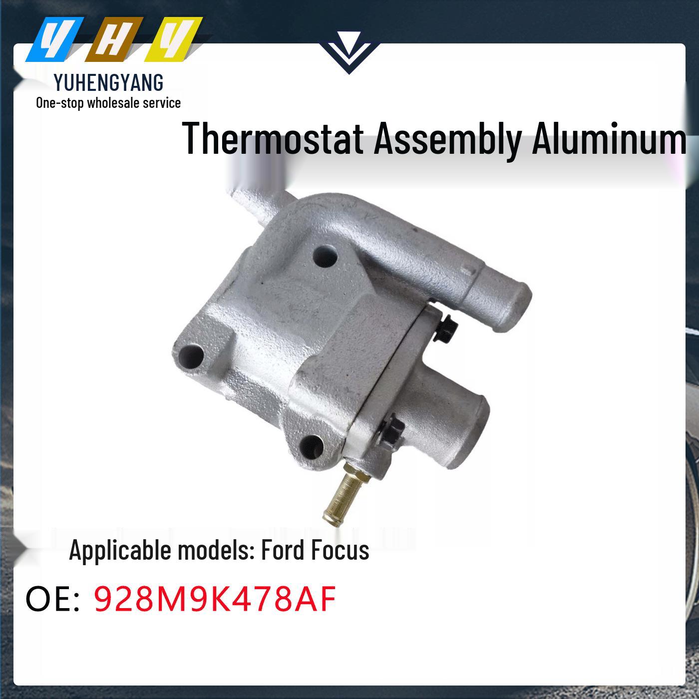 Ford Focus Aluminum Thermostat Housing Assembly 928M9K478AF Standard Size