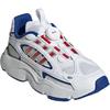 Adidas Originale Ozmillen Mesh Mode Bequem Rutschfest Langlebig Low Top Kinder Freizeitschuhe Herren Freizeitschuhe Weiß Blau Hellkarmesinrot JR8367
