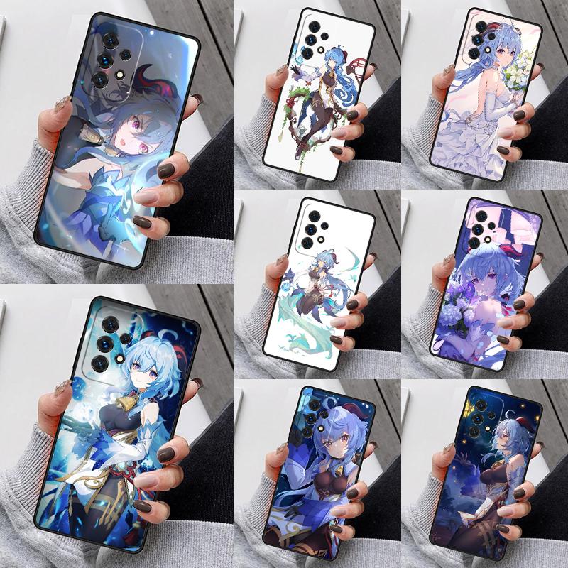 Genshin Impact GanYu Game Phone Case For Samsung Galaxy S25 S23 S30 S8 S21 S20 FE S24 S22 Note 10 20 Plus Lite Ultra