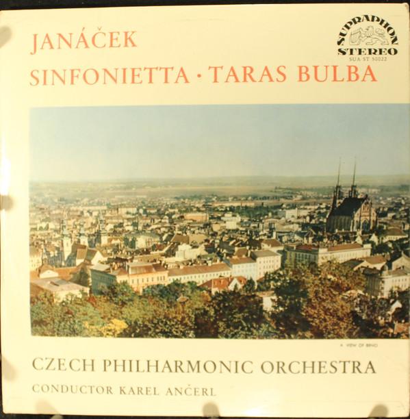 

LP Record LEO JANEK THE CZECH PHILHARMON Sinfonietta Taras Bulba SUAST50022 Supraphon Czechoslov Classical Used