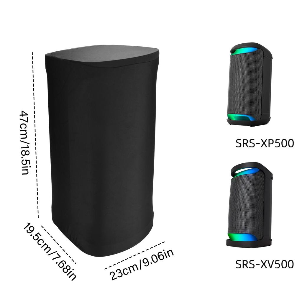 Atmungsaktive Schutzhülle für SRSXV500/XP500 Soundsysteme Leichte Haltbarkeit Design Waschbarer Stoff Staubschutz