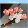 Silk Luxury Tulip Flowers With Moist Feel For Wedding Decor And Styling Home