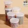Food Storage Box Round Sealed Plastic Milk Powder Storage Tank With Scale
