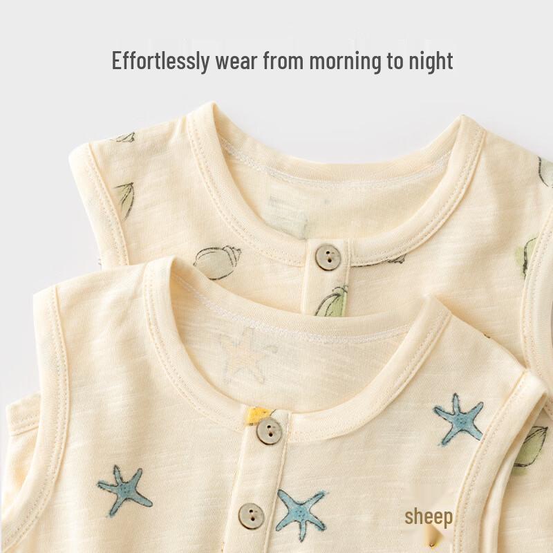 Koala Bebe Baby Sleeveless Bamboo Cotton Romper