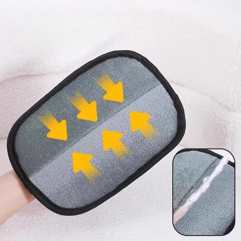 Static Hair Removal Pet Gloves Bidirectional Bristle Brush Portable Washable Clothes Hair Dehairing Gloves Pet Cleaning Products Pet Accessories