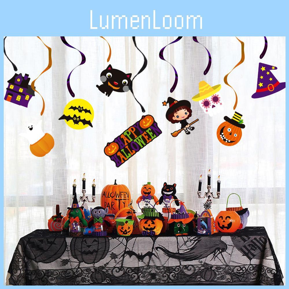 Mesmerizing Halloween Witch Spiral Pendant Festive Party Decoration Accessories