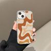Yellow line mirror iPhone17promax mobile phone case 14/15 electroplating buttons 16 Apple 13 all-inclusive x