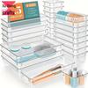 Transparent Desktop Storage & Drawer Organizer Box for Home and Kitchen