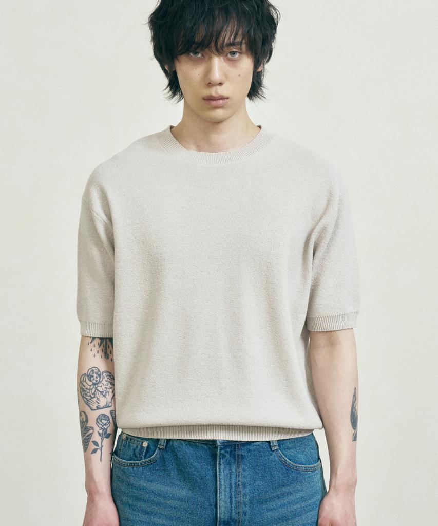 FERNOV Essential Round Short Sleeve Knit 6 Colors