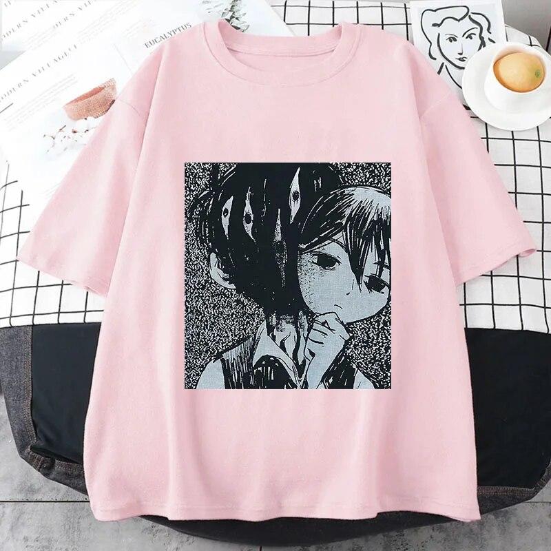 Anime Figure Tee Popular Omori T-Shirt Printed T-shirt Hip-pop Casual High Quality Classic Streetwears for Men and Women Short Sleeves